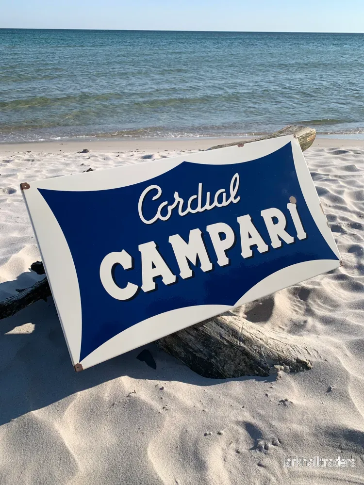 Emaljskylt – Campari Emaljskylt – Campari