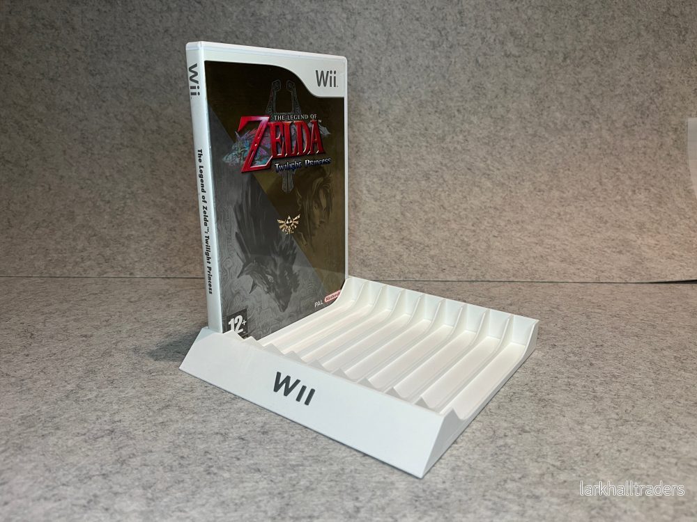 Spelställ för 10 Nintendo Wii spel