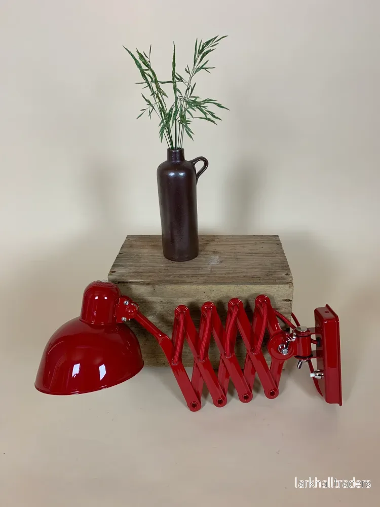 Kaiser Idell saxlampa – Röd Kaiser Idell saxlampa – Röd