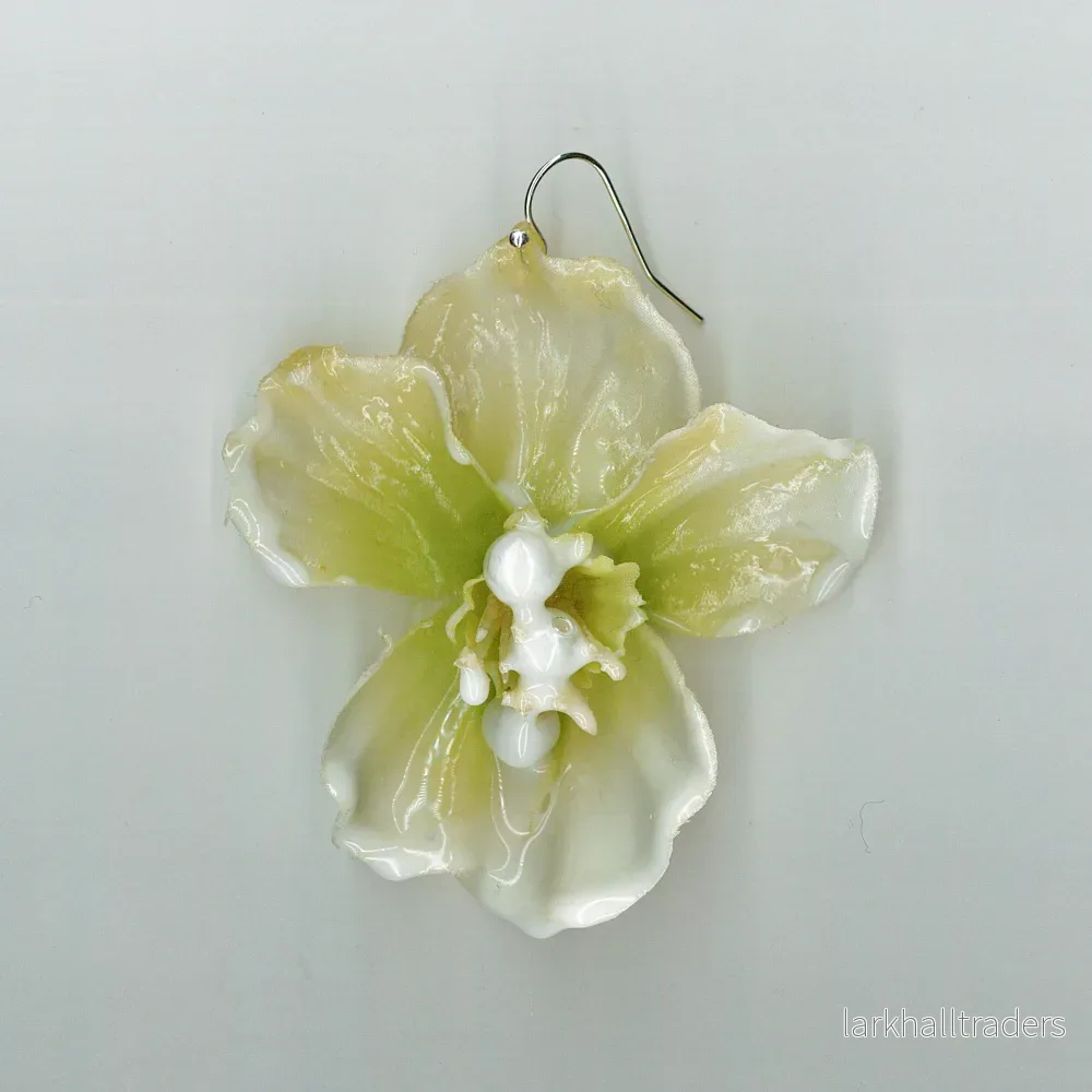 MILKY HELLEBORE ÖRHÄNGEN GRÖN - Bild 2