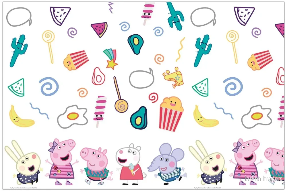 Plastduk, Greta gris 120x180 cm - Bild 2