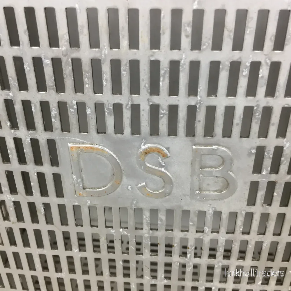 Industriell och rå DSB papperskorg med logotyp - Bild 2
