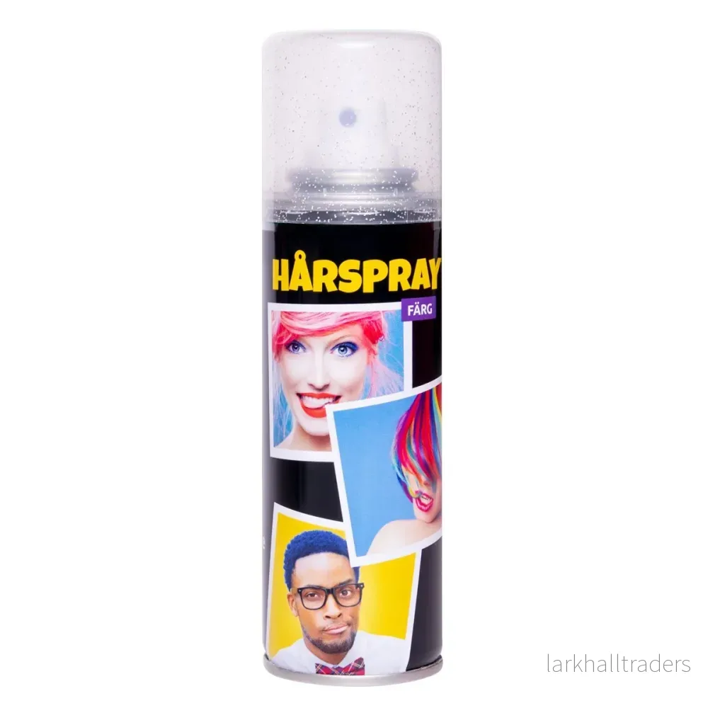 Hårspray, silverglitter - Bild 2