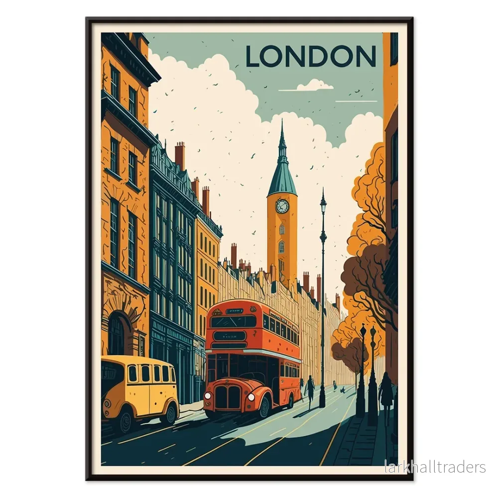 Resa till London Poster - Bild 2