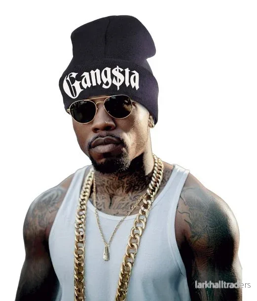 Gangstermössa, svart - Bild 2