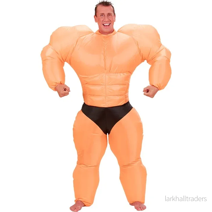 Uppblåsbar dräkt, bodybuilder Uppblåsbar dräkt, bodybuilder