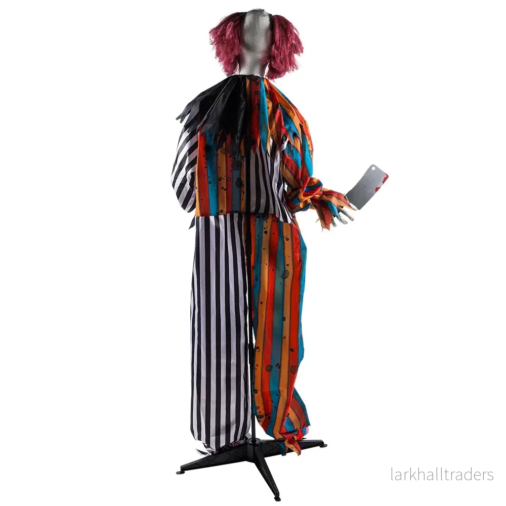 Prop animerad, clown butcher 175 cm - Bild 2