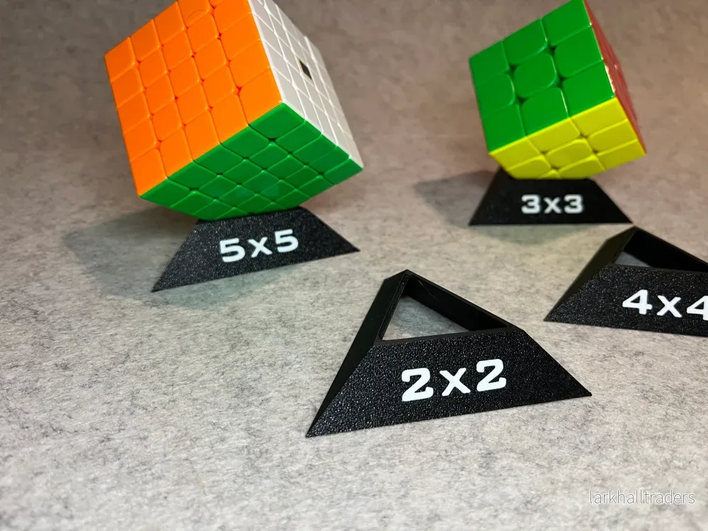Ställ för Rubiks kub – set med 4 störlekar (2×2–5×5) - Bild 2