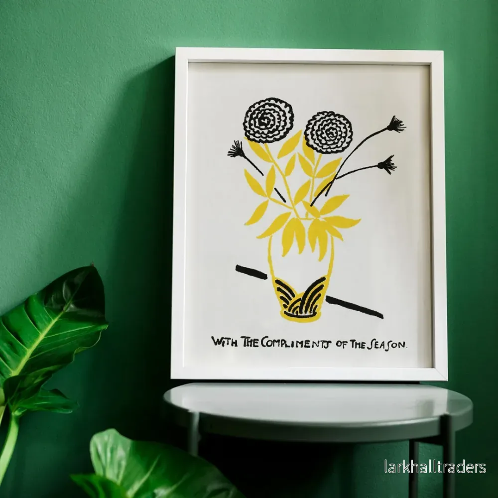 Med säsongens hälsningar Poster