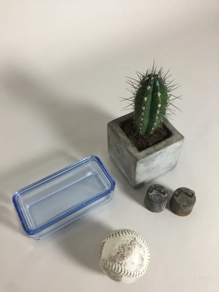 Fint och gammalt förvaringsglas med lock