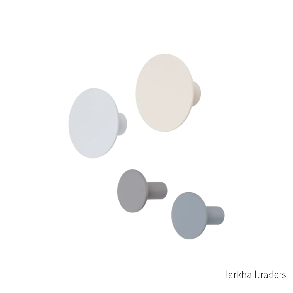 Set med 4 väggkrokar Ponto väggkrokar set/4 Set med 4 väggkrokar Ponto väggkrokar set/4