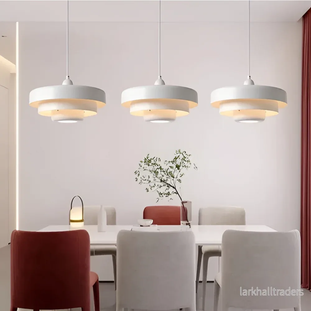 AmberGlow – Orange Vintage Taklampa i Skandinavisk Design - Bild 2