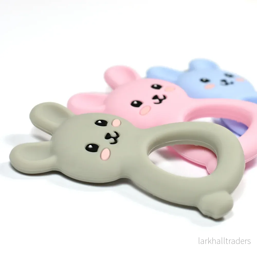 Silikon bitring, bunny