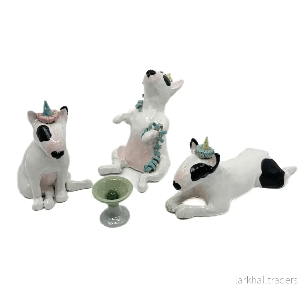 Skulptur / Figurin - Bert the bull terrier - Bild 3