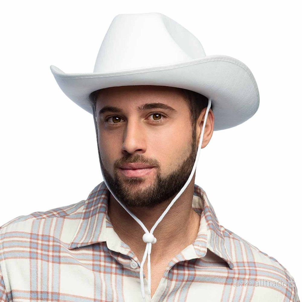 Cowboyhatt, rodeo vit - Bild 2