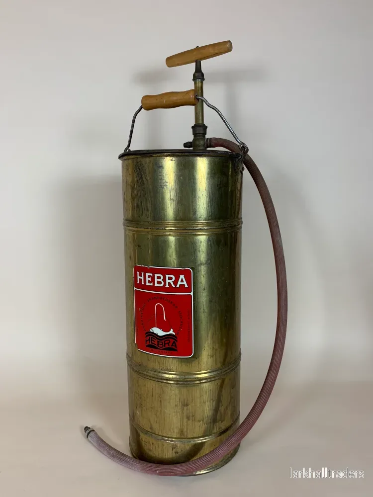 Brandsläckare i mässing - Bild 2