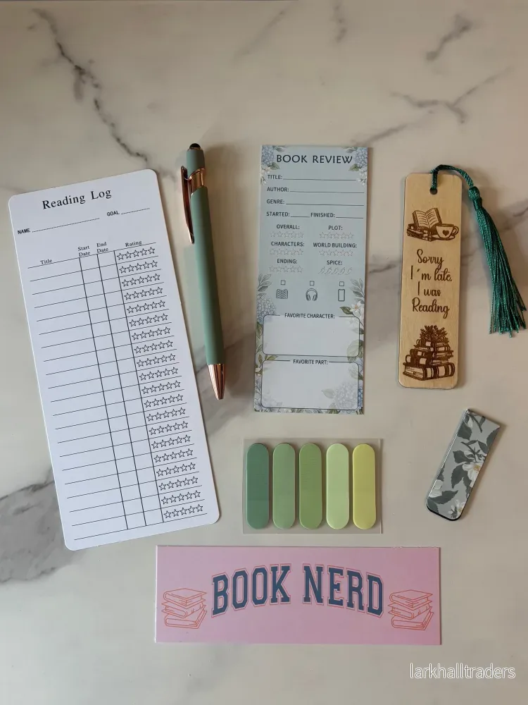 Book Tracker Notis Set Large Book Tracker Notis Set Large