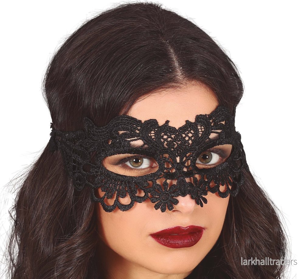 Ögonmask, Black lace 2 - Bild 2