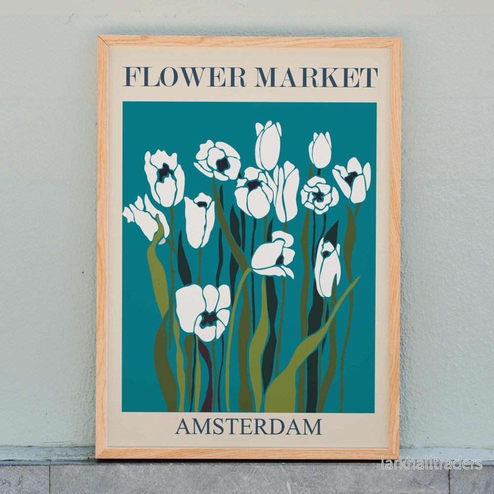 Blomstermarknad Amsterdam 2 Poster Blomstermarknad Amsterdam 2 Poster