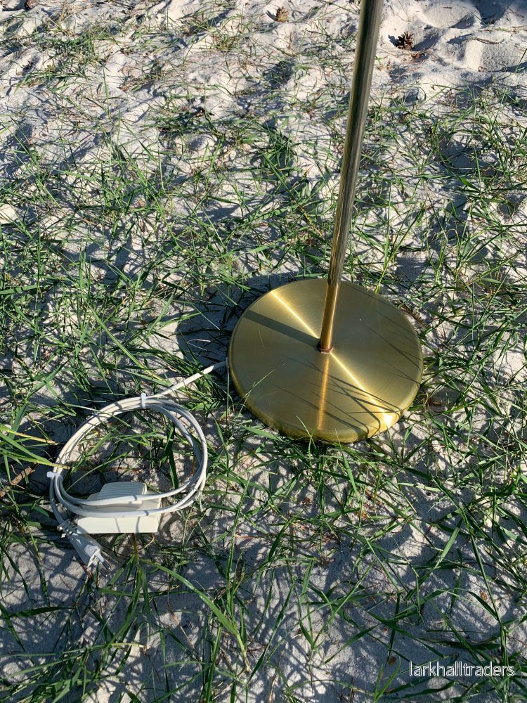 Golvlampa i mässing - Bild 3
