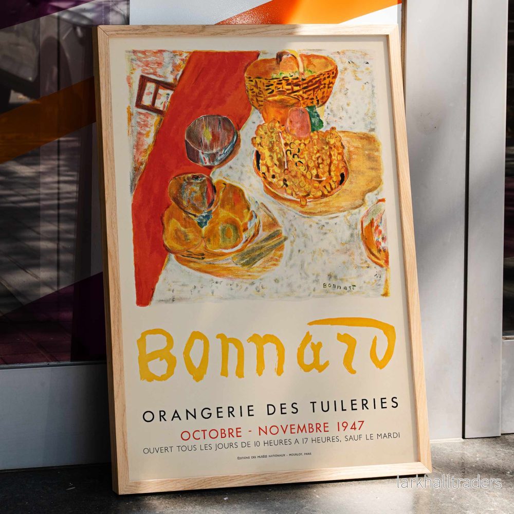 Exposition Bonnard Poster Exposition Bonnard Poster