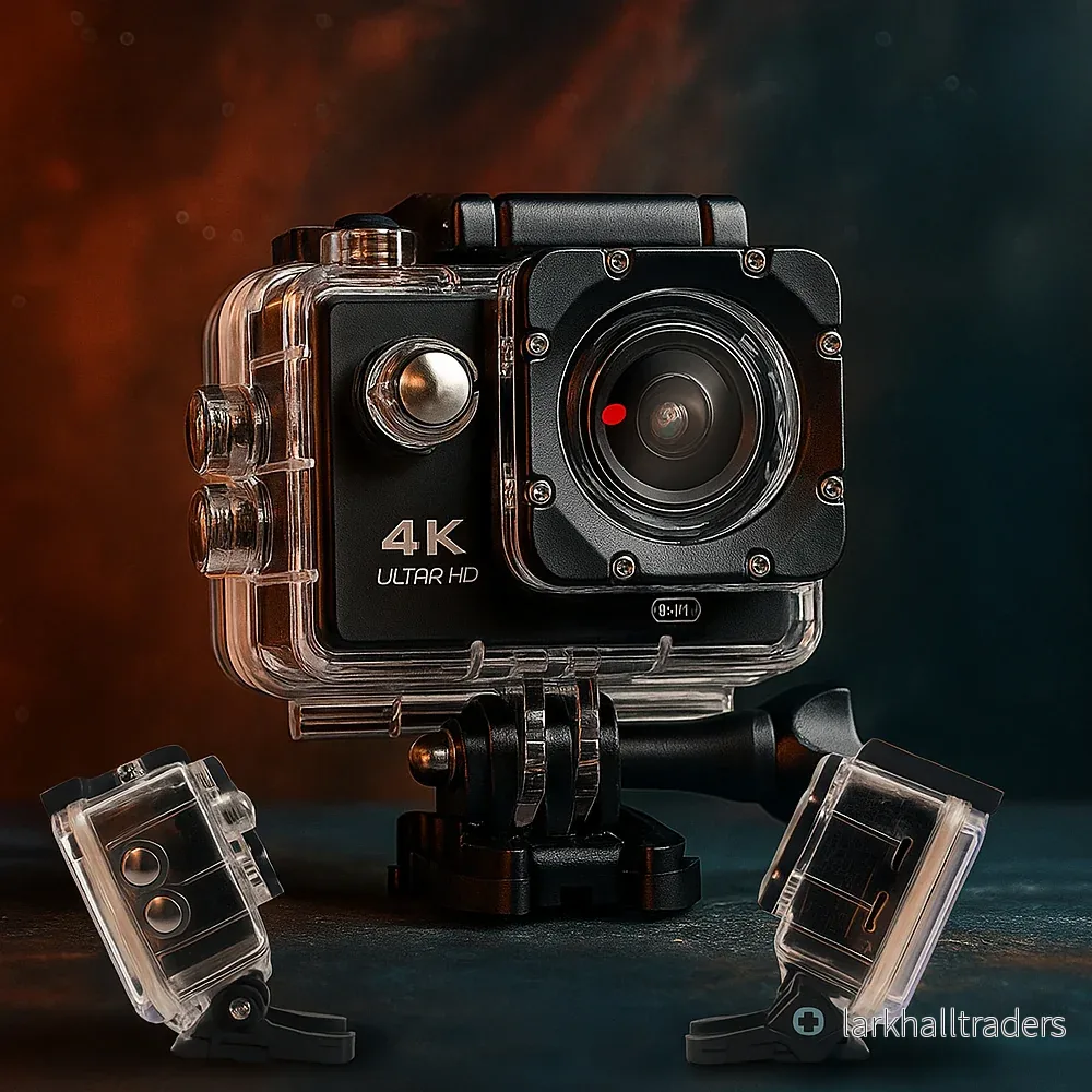 Action Camera 4K m/vattentätt fodral 30 meter - 16,0 megapixlar - Bild 2