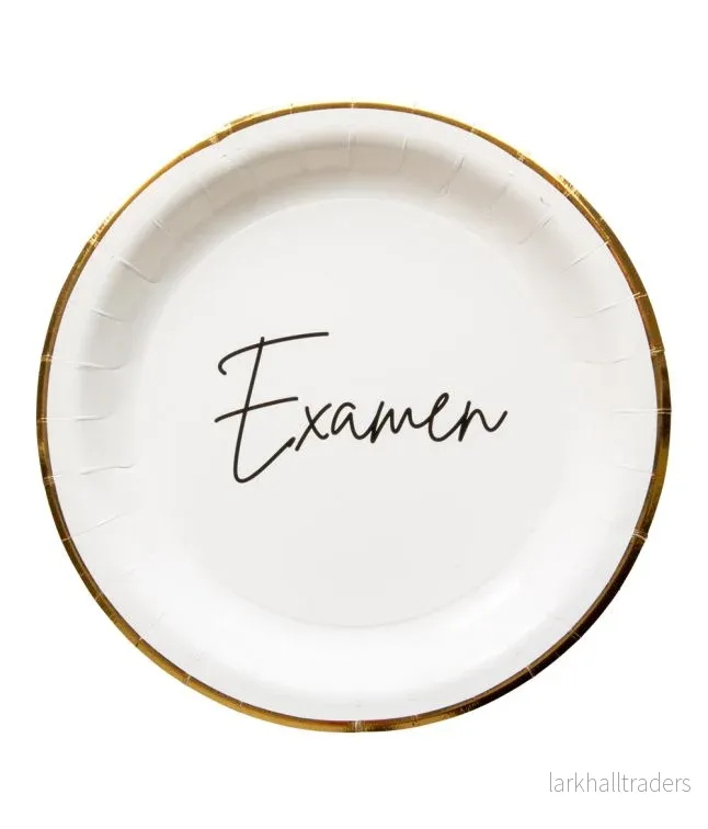 Tallrikar, examen 23 cm 8 st Tallrikar, examen 23 cm 8 st