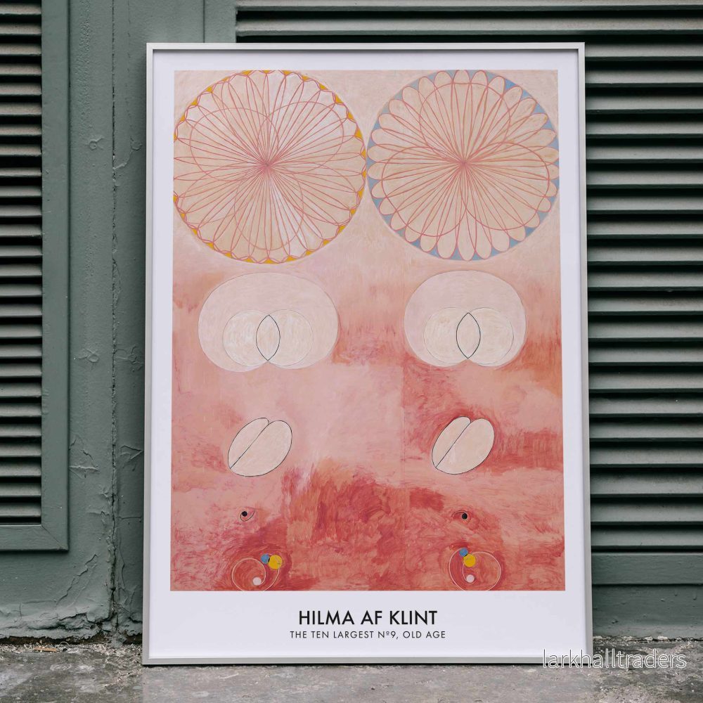 De tio största nr 9 Ålderdom Poster