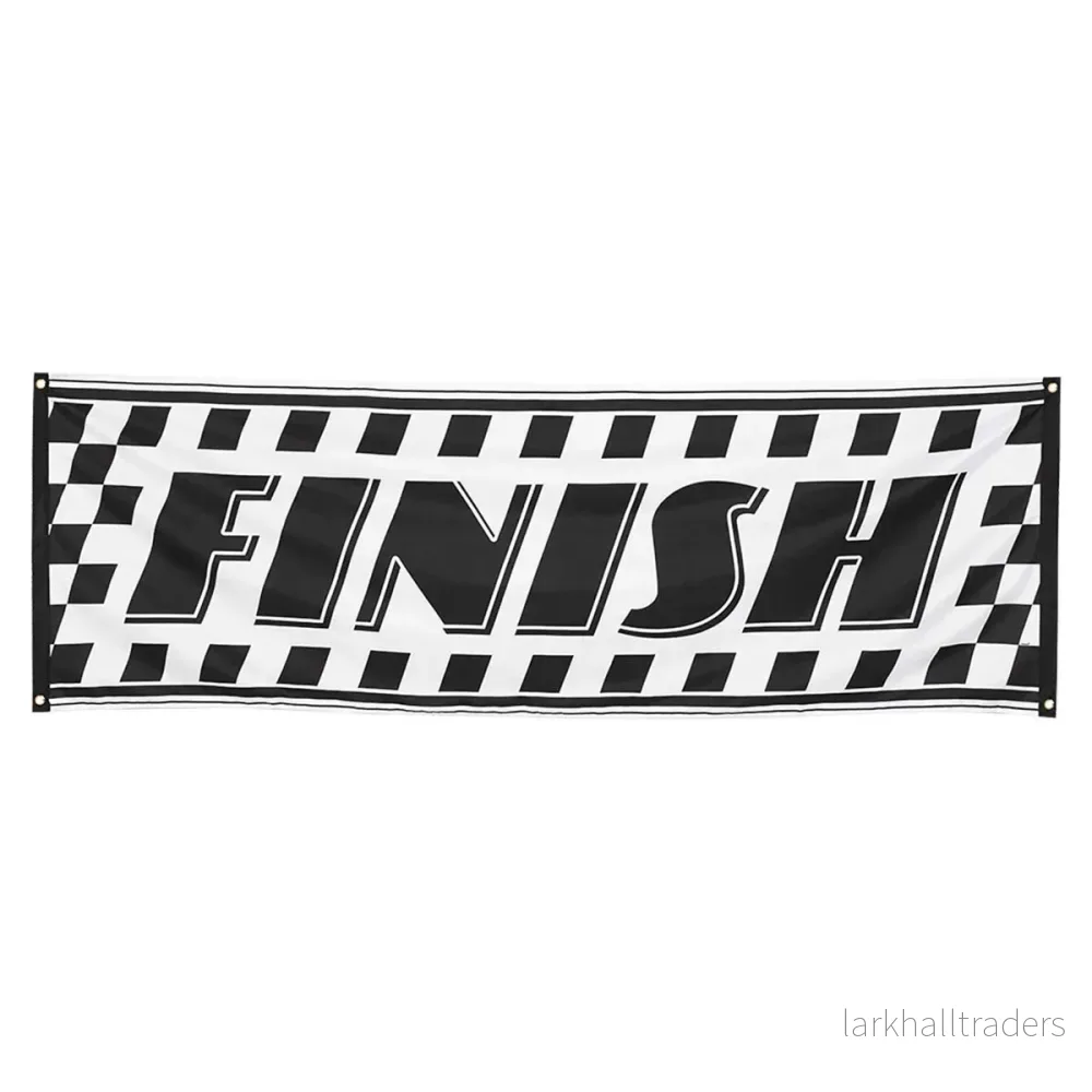 Banner, racing finish 74×220 cm