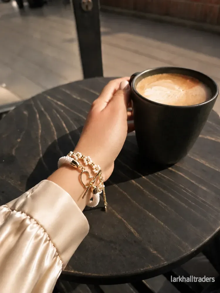 Guldhjärtaarmband - Bild 3
