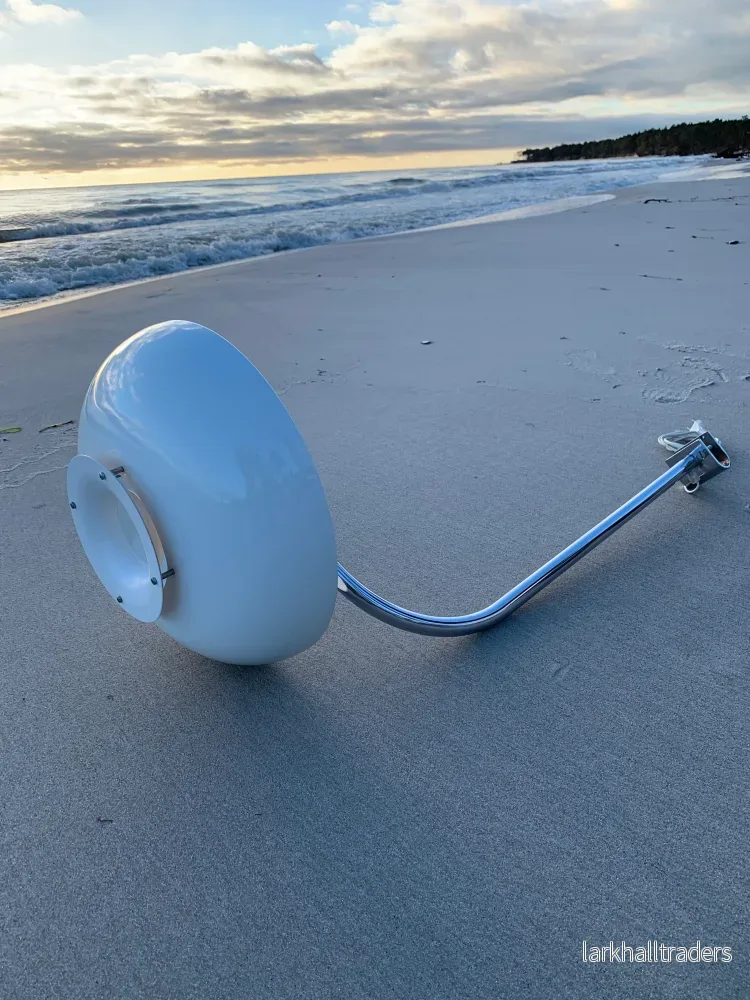 Lampa från en bank i Sverige