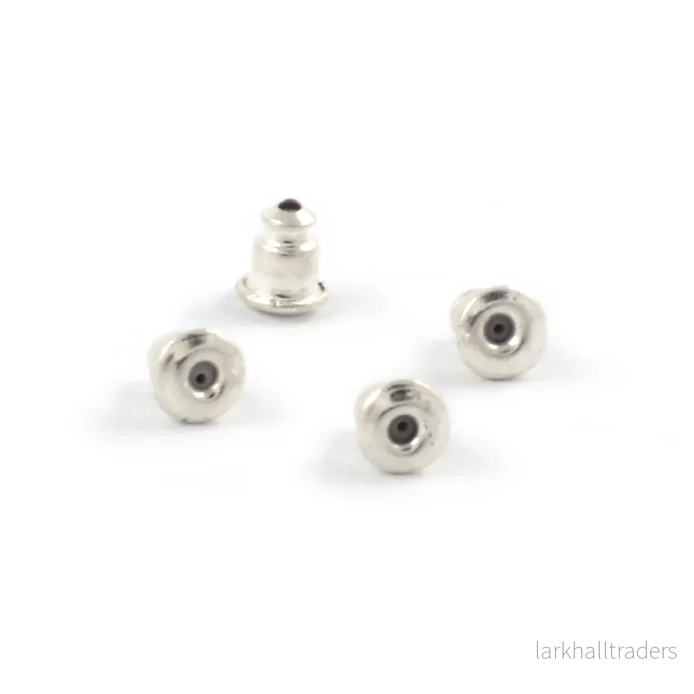 Bakstycken till öronstift, silver, 20st
