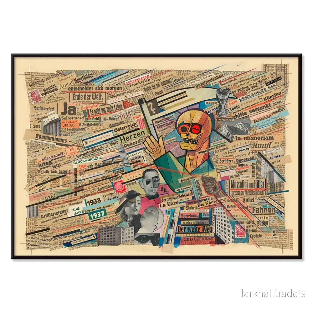 Politisk collage Poster - Bild 2