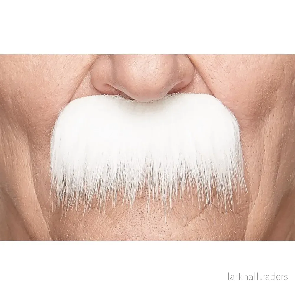 Mustasch, professor vit Mustasch, professor vit