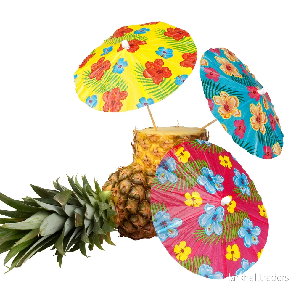Drinkparaply, 6 st 18 cm Drinkparaply, 6 st 18 cm