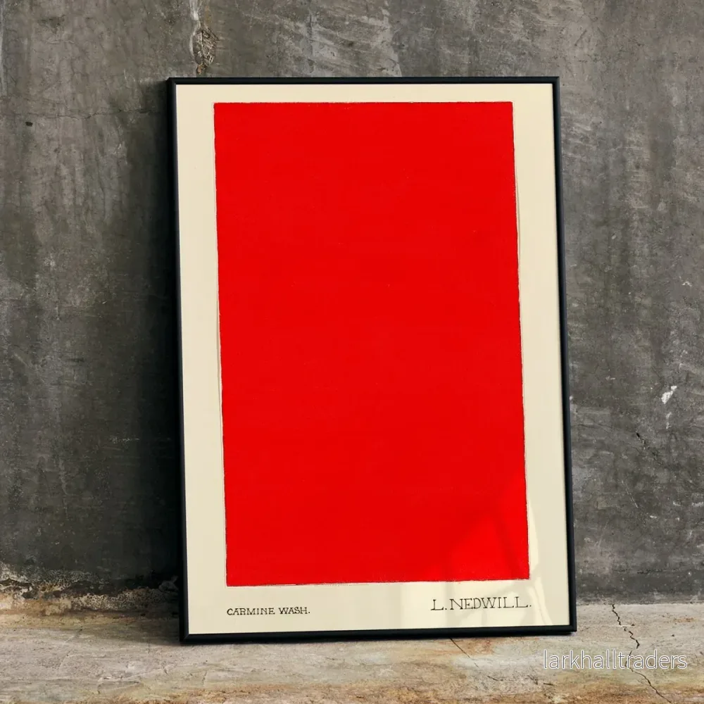 Karminskölj Poster