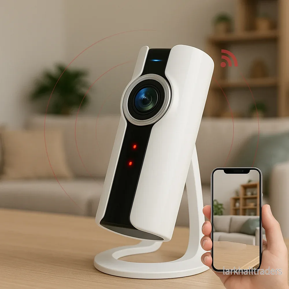 WiFi IP Övervakningskamera med 360° vy och tvåvägsljud WiFi IP Övervakningskamera med 360° vy och tvåvägsljud