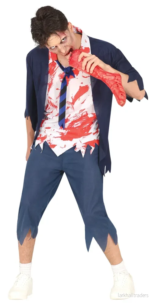 Tonårsdräkt, zombie 14-16 år (168 cm) Tonårsdräkt, zombie 14-16 år (168 cm)