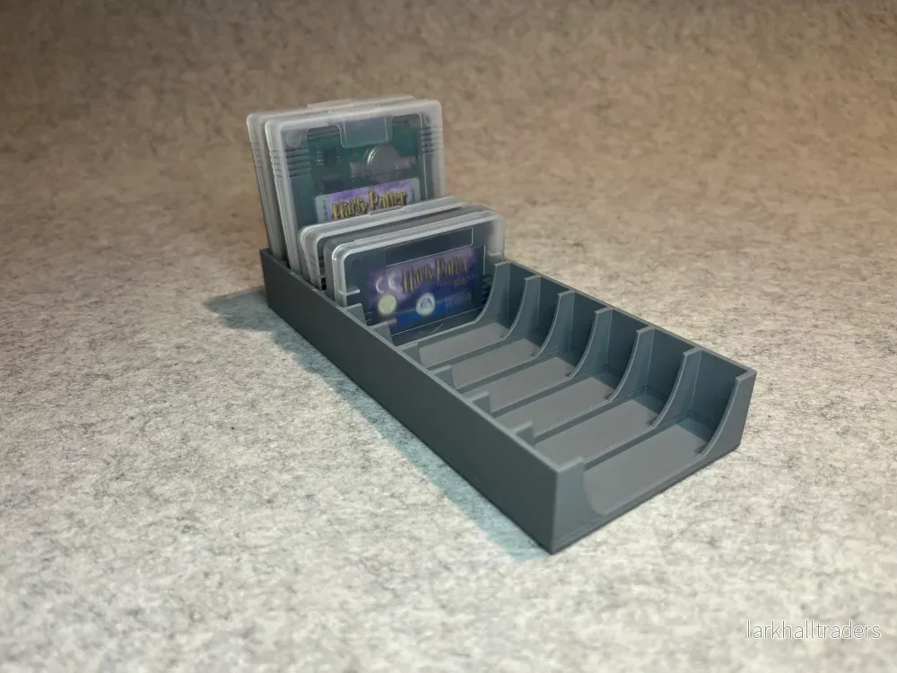 Spelställ för 10 GameBoy spel i skyddsfodral – Classic / Color / Advance