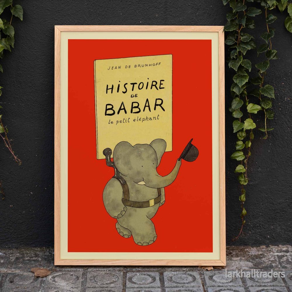 Histoire de Babar Poster