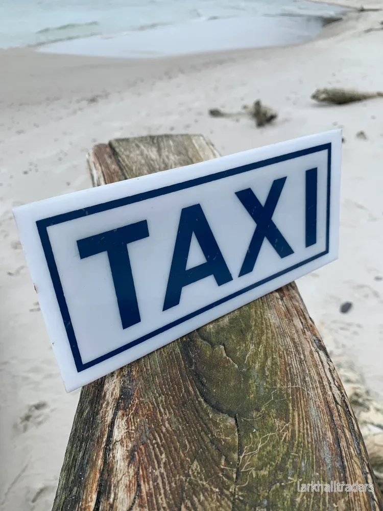 Upplyst skylt - Taxi - Bild 2