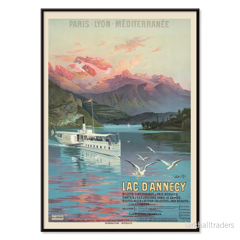Annecysjön Poster - Bild 2