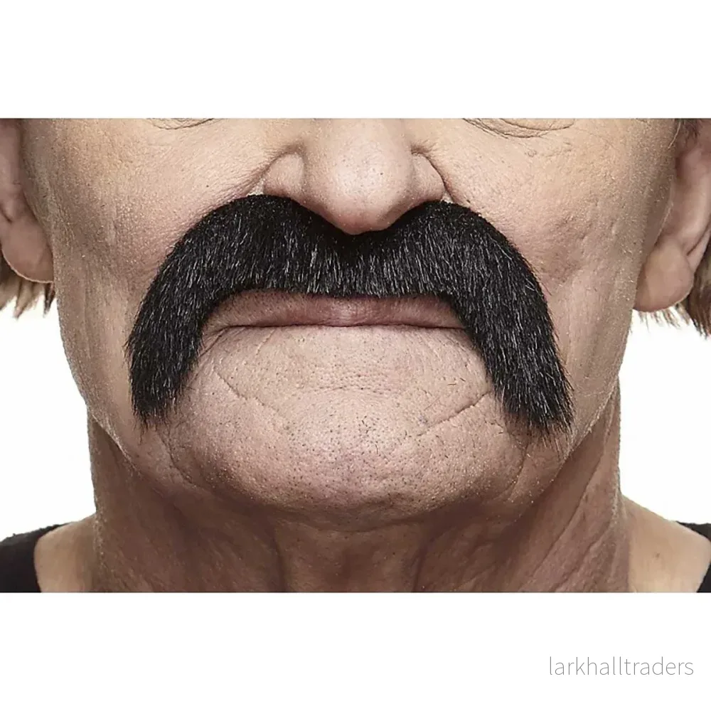 Mustasch, cowboy svart deluxe Mustasch, cowboy svart deluxe