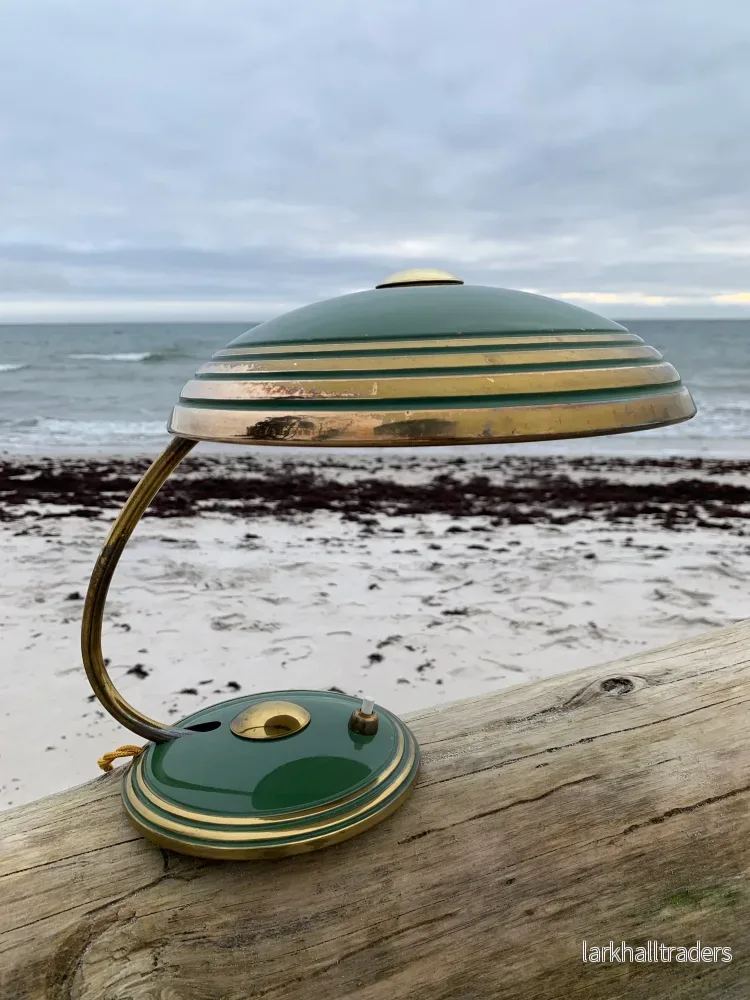 Helo lampa – Grön/mässing Helo lampa – Grön/mässing