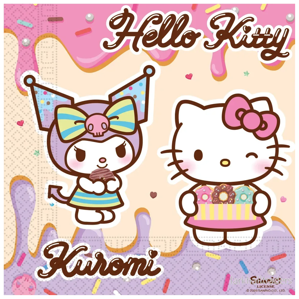 Servetter, Hello Kitty 33x33 cm 20 st