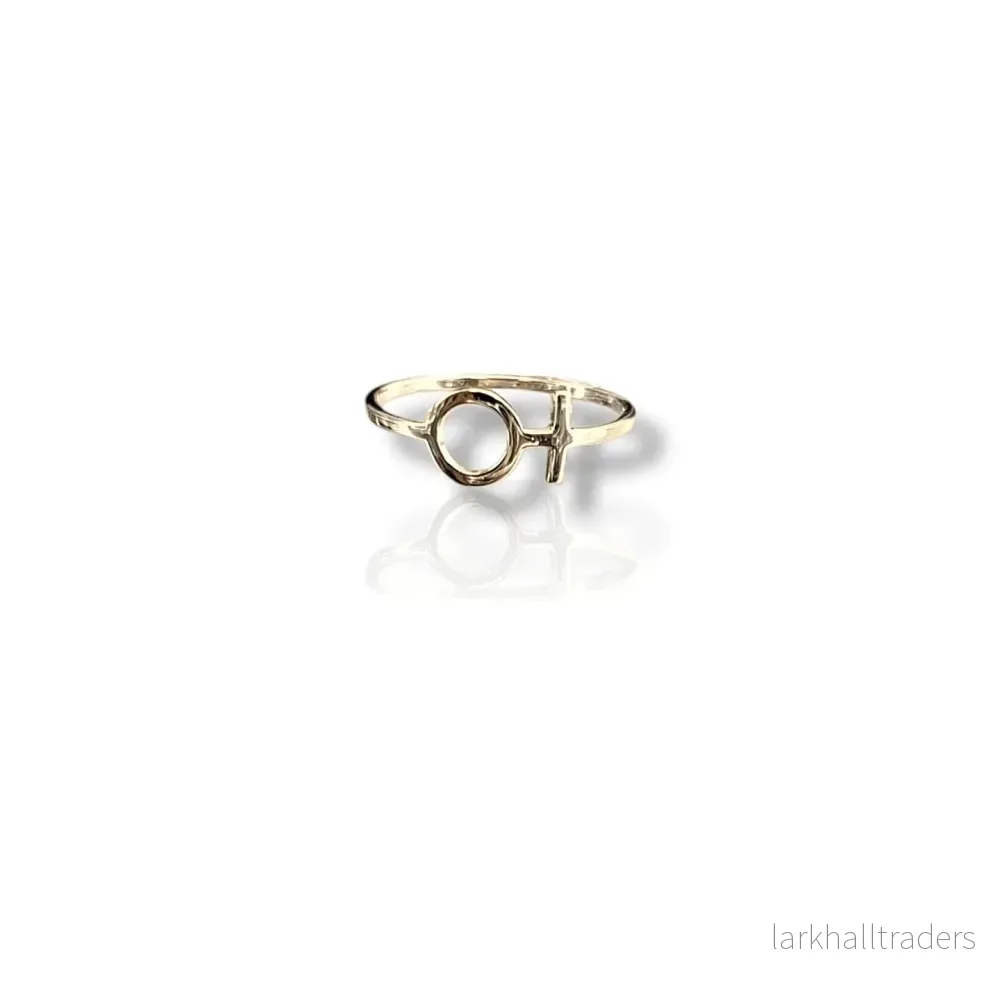 Mini She Ring Rödguld
