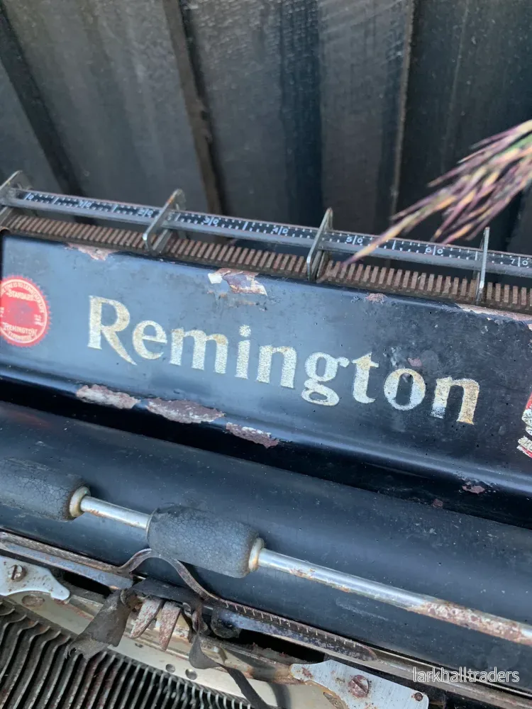 Remington skrivmaskin med vacker patina - Bild 3