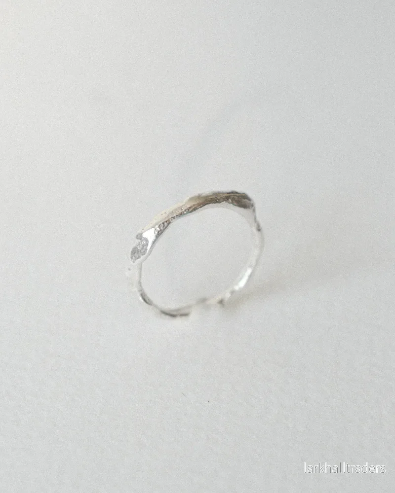 Coal Ring 2 Sterlingsilver - Bild 2