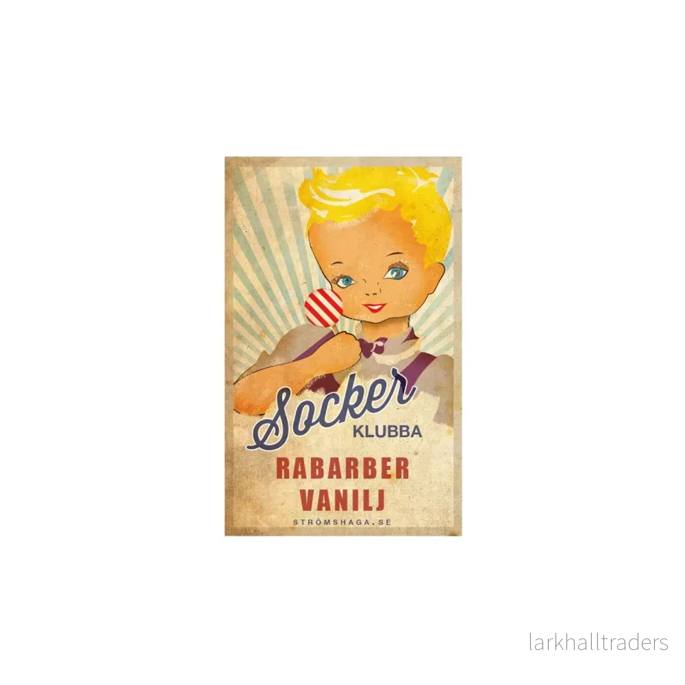 Sockerklubba Rabarber/Vanilj - Bild 2