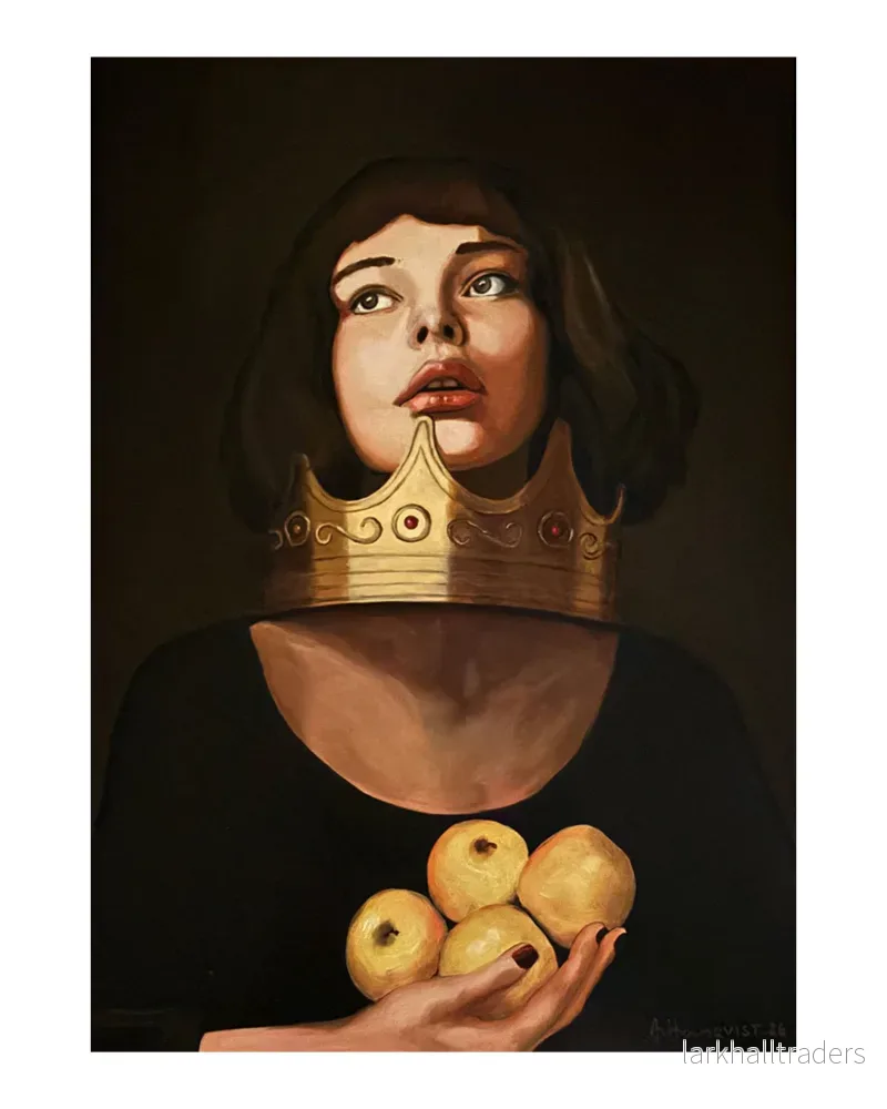 The Crown and the Apples – Original Målning